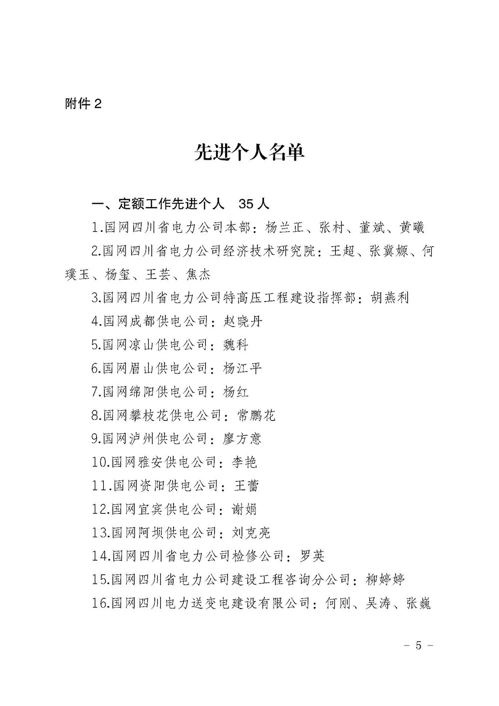 川電定〔2021〕1號（國網(wǎng)四川電力建設(shè)定額站關(guān)于表彰 2020年度電力工程造價與定額管理先進單位和先進個人的決定）(1)_頁面_5.jpg